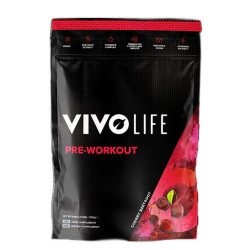 vivo life pre workout vegan cerise betterave 255g