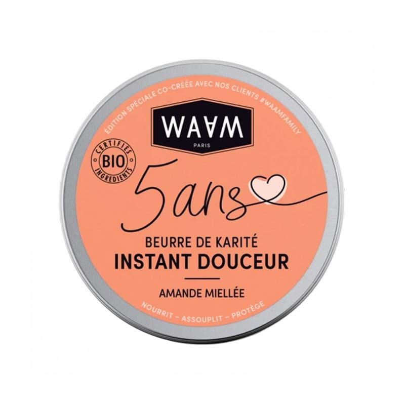 beurre de karité waam bio instant douceur