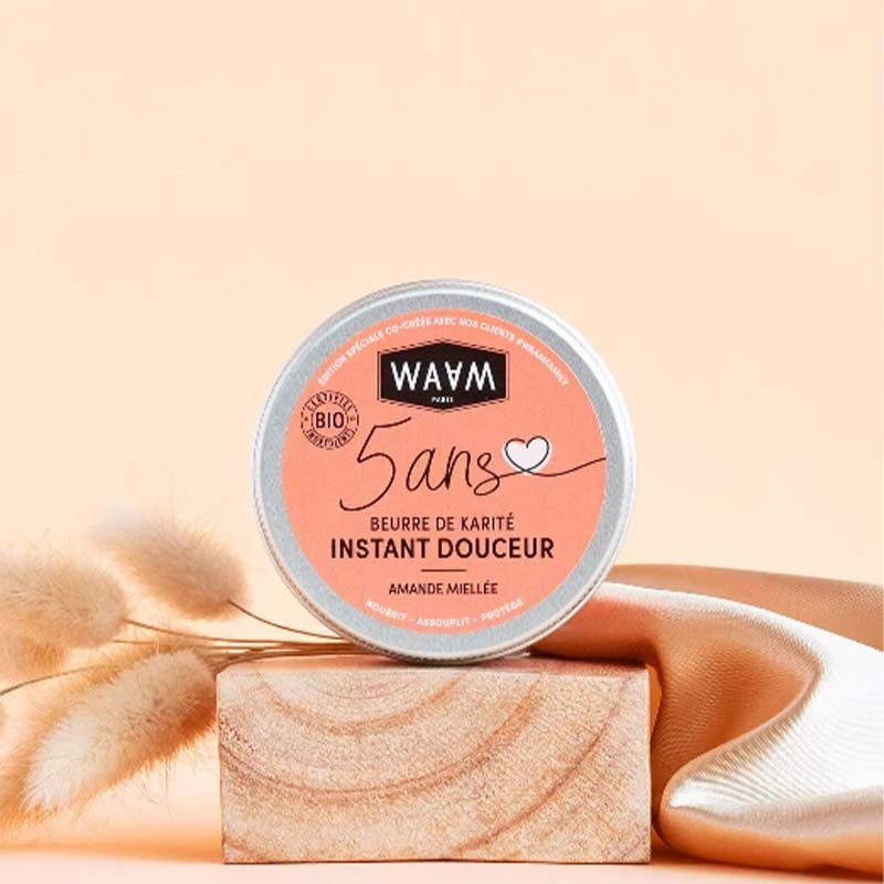 beurre de karité waam bio instant douceur