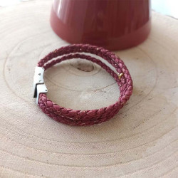 bracelet en liège laura bordeaux karmyliege