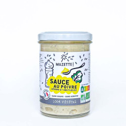 Sauce au poivre vegan Mazette