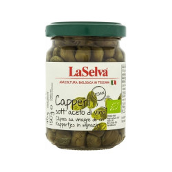 capres bio au vinaigre la selva 150g