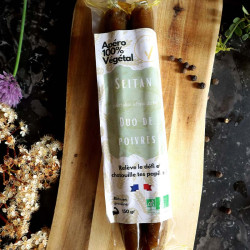 Seitan maturé duo de poivres Just1V 150g