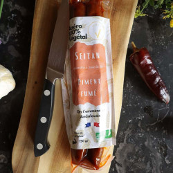 Seitan maturé piment fumé Just1V 150g