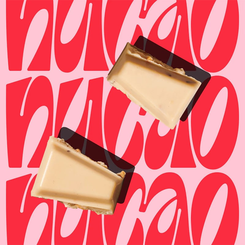 barre nucao façon chocolat blanc et noisettes croquantes 31g