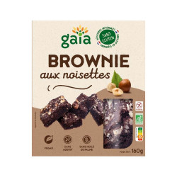 brownies aux noisettes Gaia