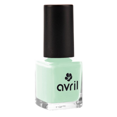 vernis a ongles vegan vert eau avril 7ml