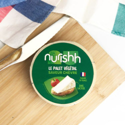 le palet vegetal saveur chevre nurishh 140g