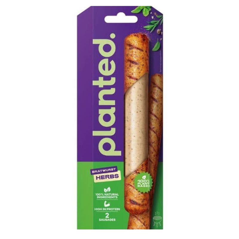 saucisses vegetale aux herbes 190g planted