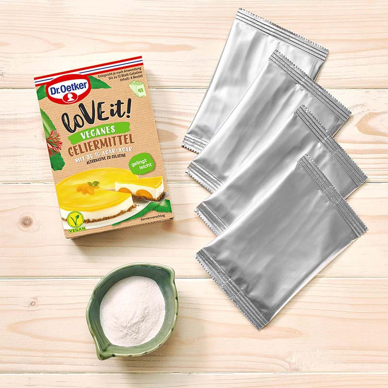 Gélifiant vegan Dr. Oetker x4