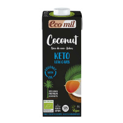 Lait de coco keto Ecomil 1L