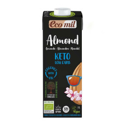 Boisson amande keto Ecomil 1L