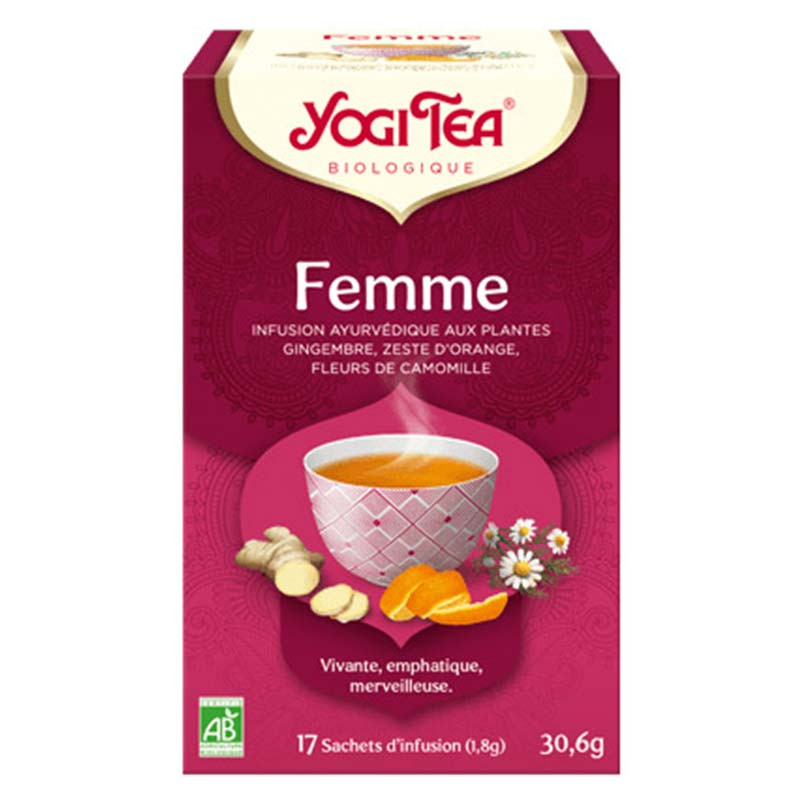 Infusion Yogi Tea Femme 17 sachets