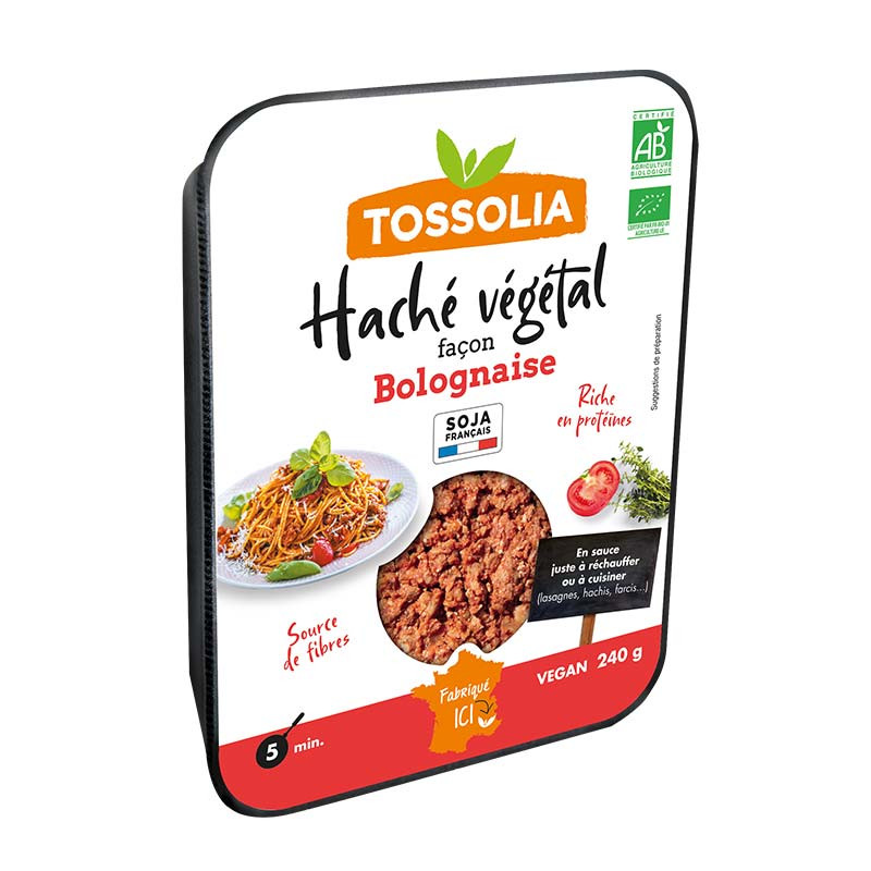 haché végétal Tossolia