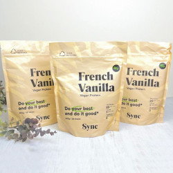 lot sync french vanilla 3x600g