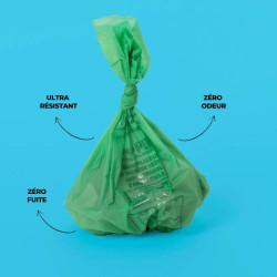 sacs à crottes compostables et biodegradables popee