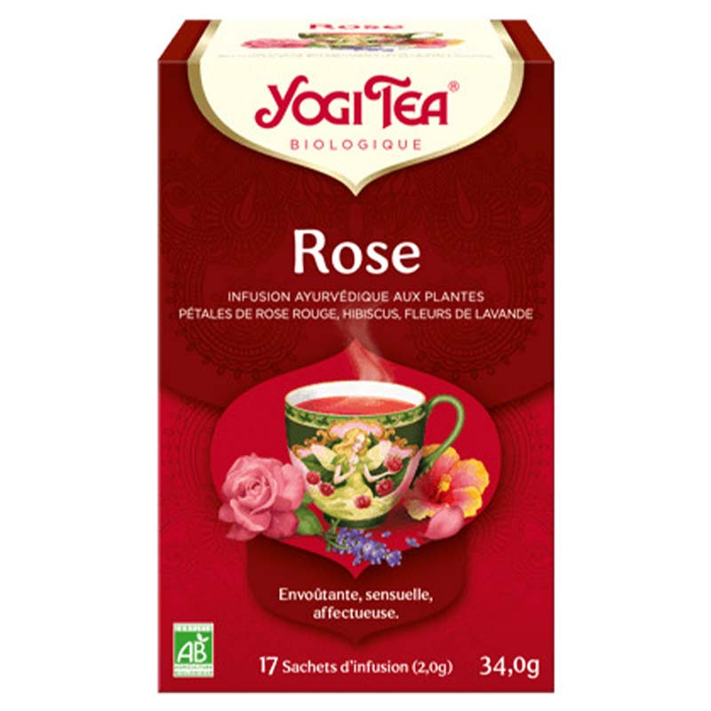 infusion yogi tea rose