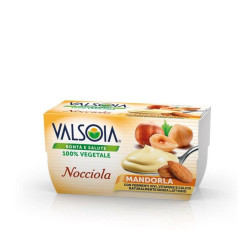 yogurt valsoia vegan amande noisette 2x115g