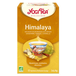 infusion yogi tea himalaya x17 sachets