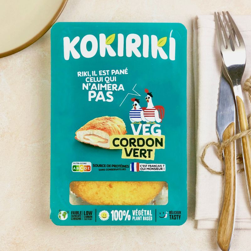 cordon vert façon cordon bleu vegan kokiriki 200g