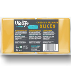 cheddar vegan en tranches violife 500g