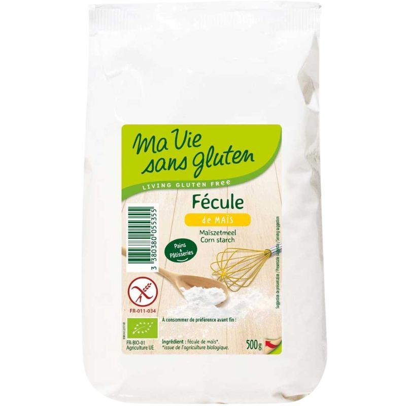 fécule de maïs bio ma vie sans gluten 500g