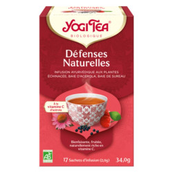 infusion yogi tea defenses naturelles x17 sachets