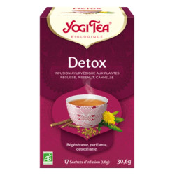 infusion yogi tea detox x17 sachets