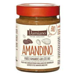 amandino puree d'amandes grillees damiano 275g