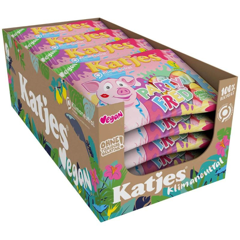 Lot de Bonbons Cochons Party Fred KATJES - 18x175g