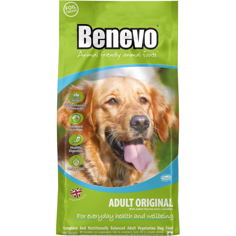 croquettes vegan chien adulte benevo