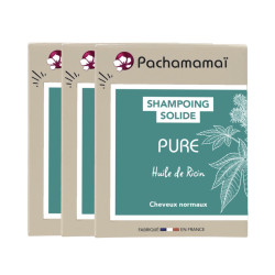 lot 3 shampoing solide pure Pachamamai