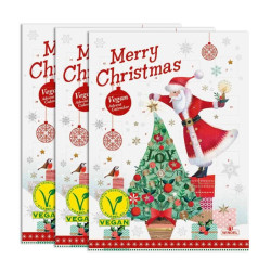 lot calendrier de l'avent vegan windel rouge x3