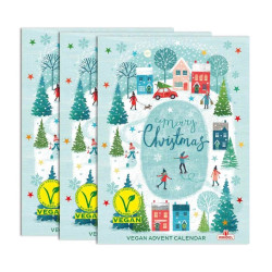 lot calendrier de l'avent vegan windel bleu x3
