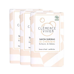 savon le chérubin clémence & vivien lot de 3