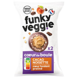 funky veggie coeur de boule cacao noisette praliné