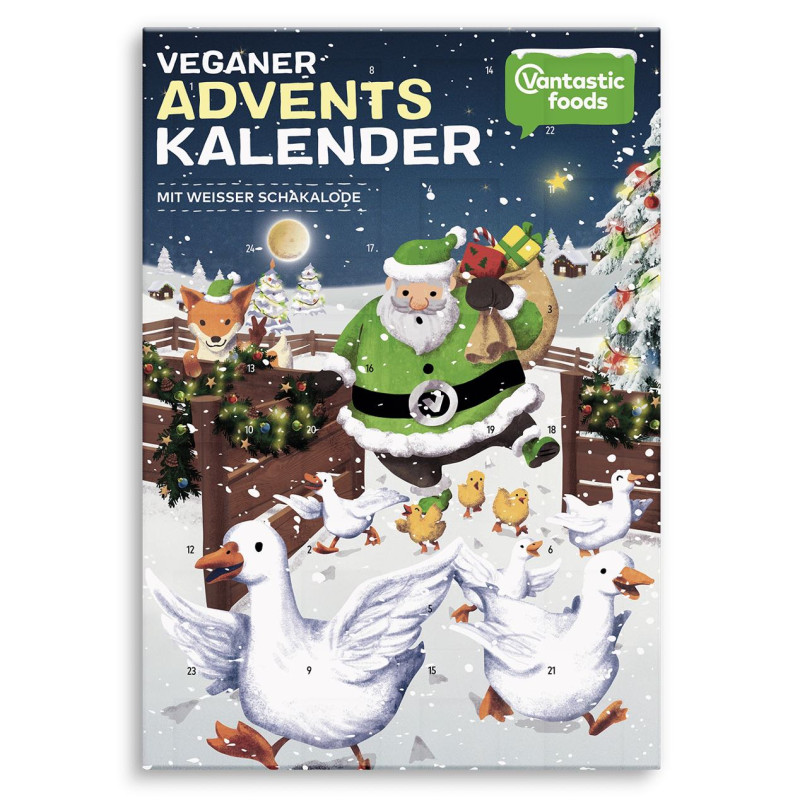 calendrier de l avent Vantastic Foods - white schakalode