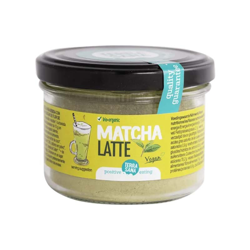 poudre vegan matcha latte Terrasana