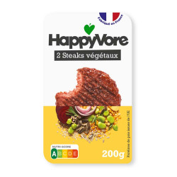 steak vegetal happyvore 2x100g