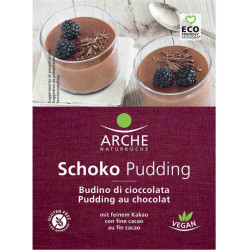 pudding vegan chocolat arche