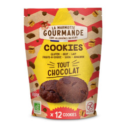 cookies tout choco la marmotte gourmande x12