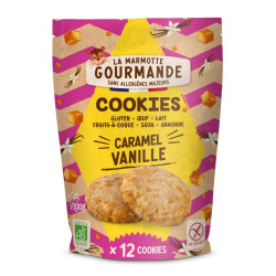 cookies caramel vanille la marmotte gourmande x12