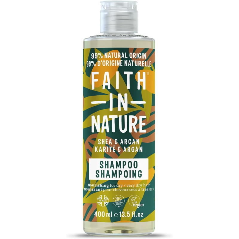 shampoing karite argan Faith in Nature