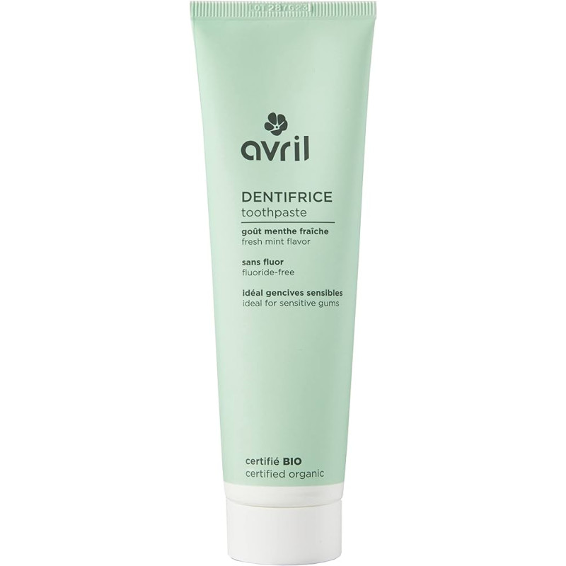 Avril - Dentifrice Bio sans fluor Menthe