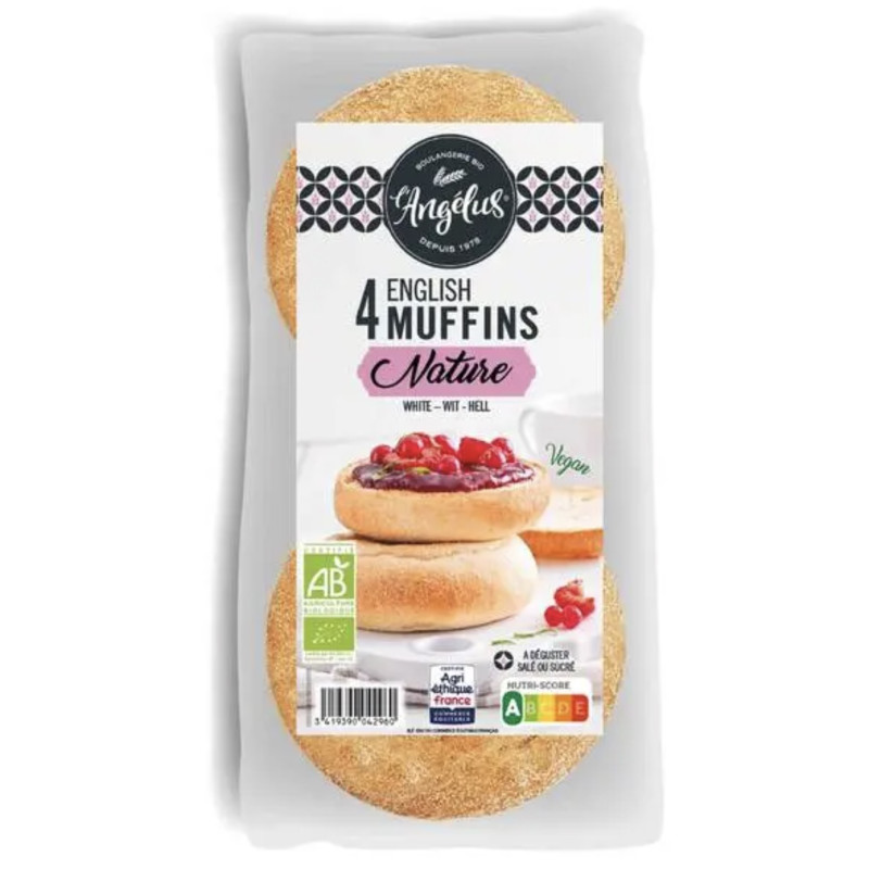 muffin anglais vegan - nature - L Angelus
