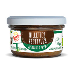 rillettes végétales artichaut thym