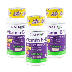 lot natrol B12 5000mg x3