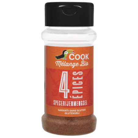 mélange quatre épices bio cook