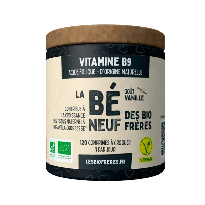 béneuf vanille les bio frères vitamine B9