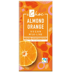 chocolat vegan amande orange ichoc